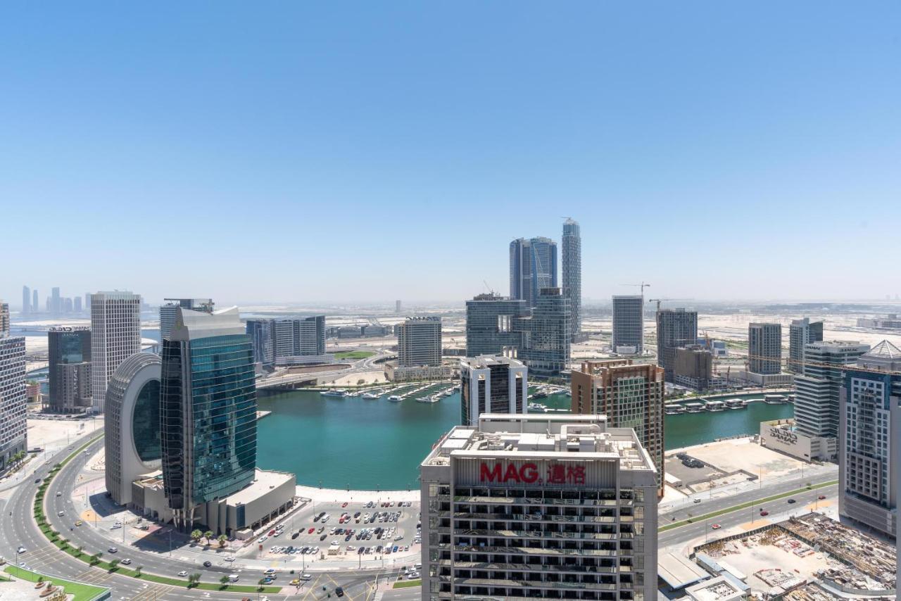 Spacious 2 Beds 5 Min Walk From Dubai Mall With Brand New Gym And Rooftop Swimming Pool Daire Dış mekan fotoğraf