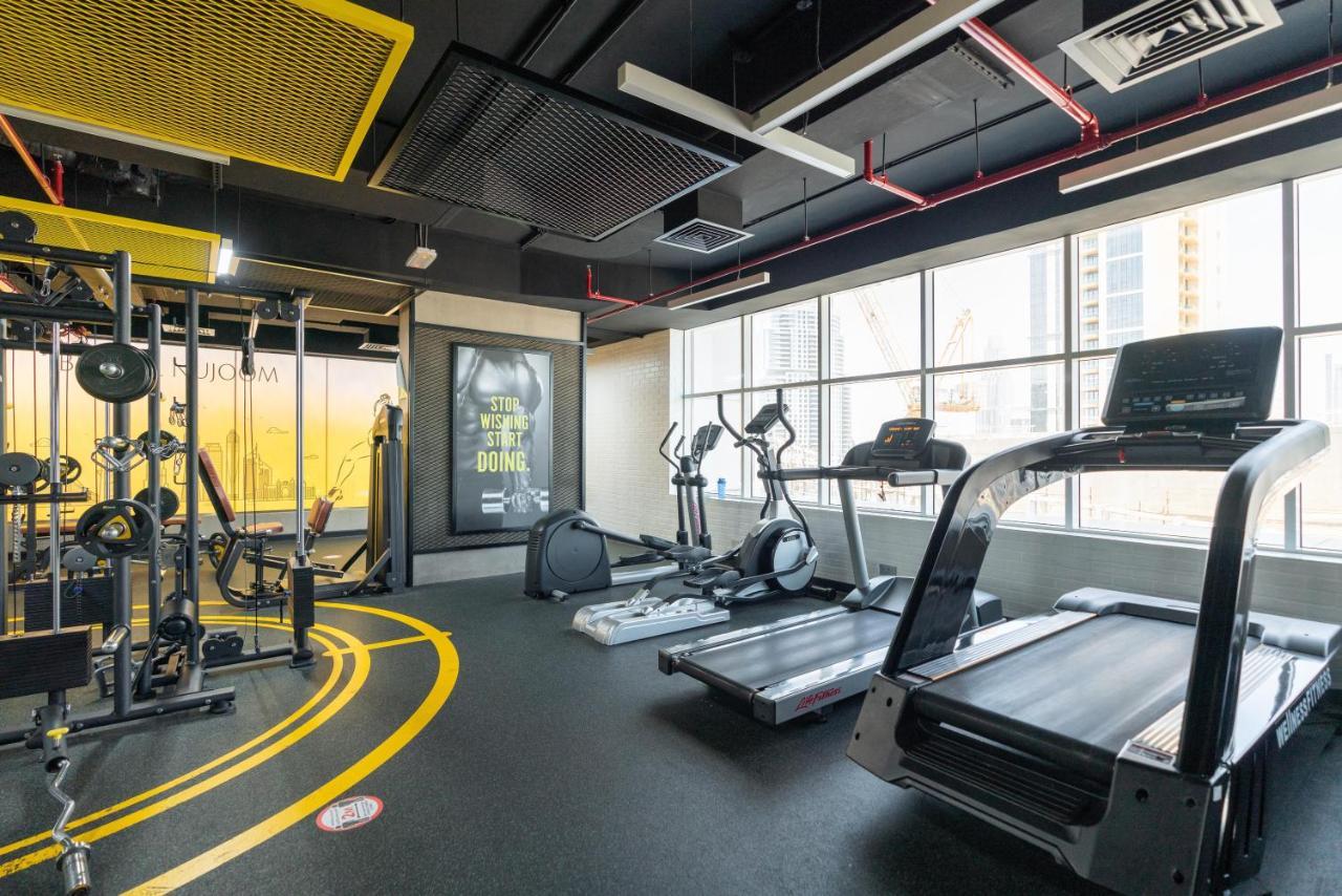 Spacious 2 Beds 5 Min Walk From Dubai Mall With Brand New Gym And Rooftop Swimming Pool Daire Dış mekan fotoğraf